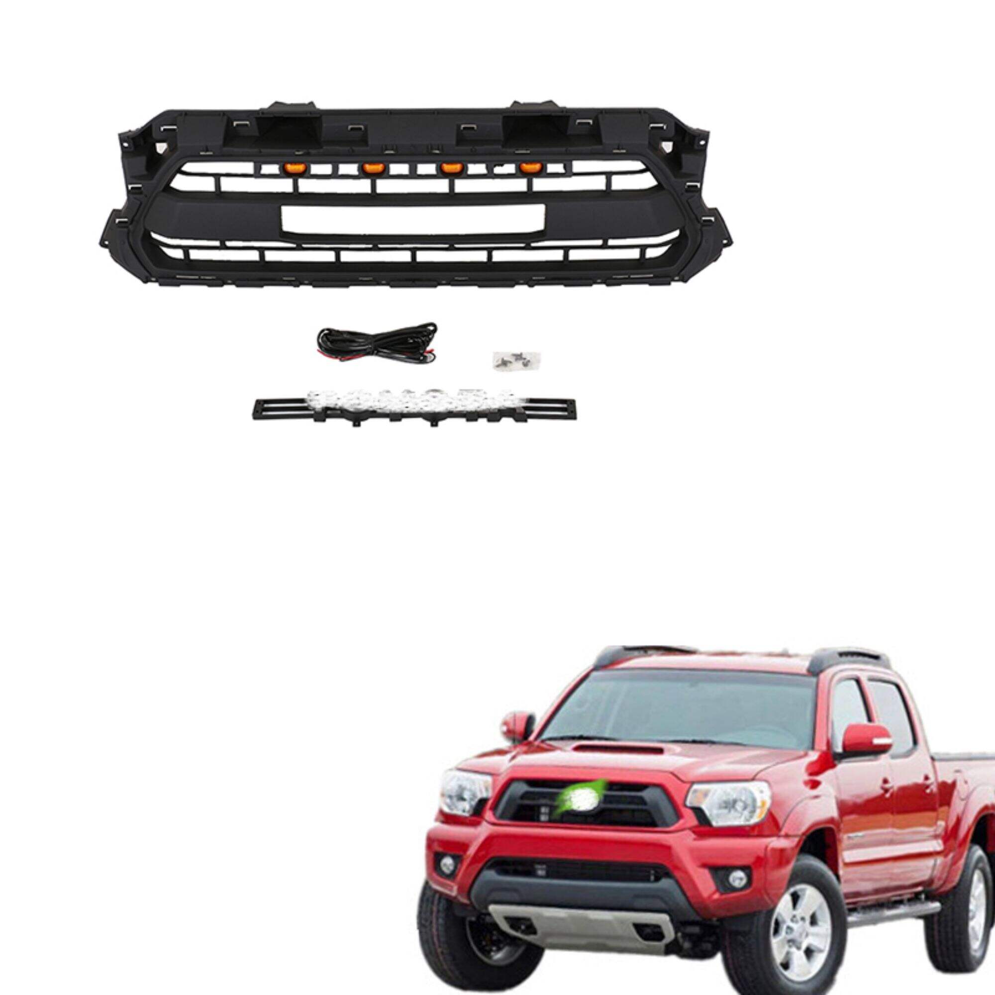 DODD Auto Parts Front Grille for Toyota Tacoma 2012 2013 2014 2015