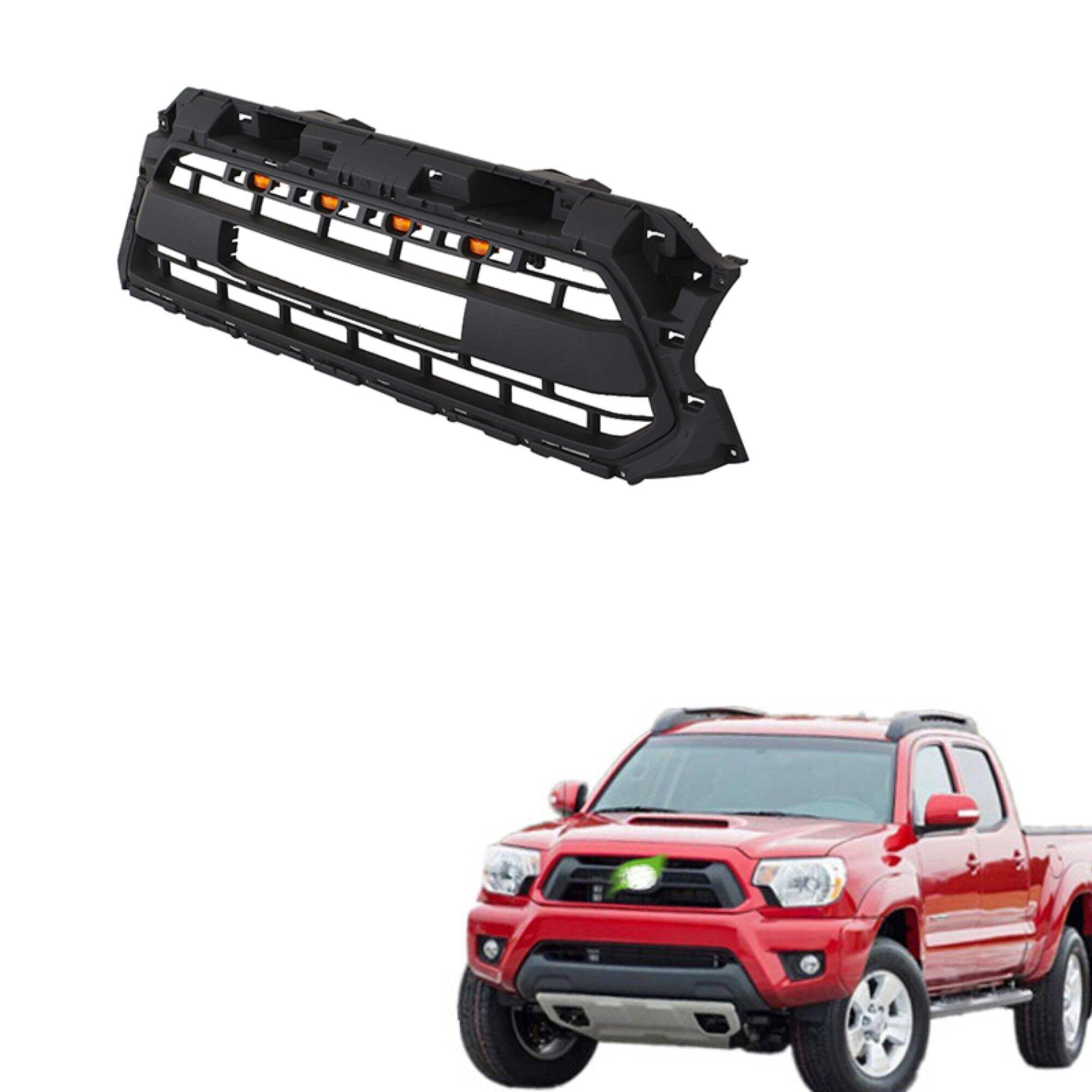 DODD Front Grill ABS Plastic Fit For Toyota Tacoma 2012-2015