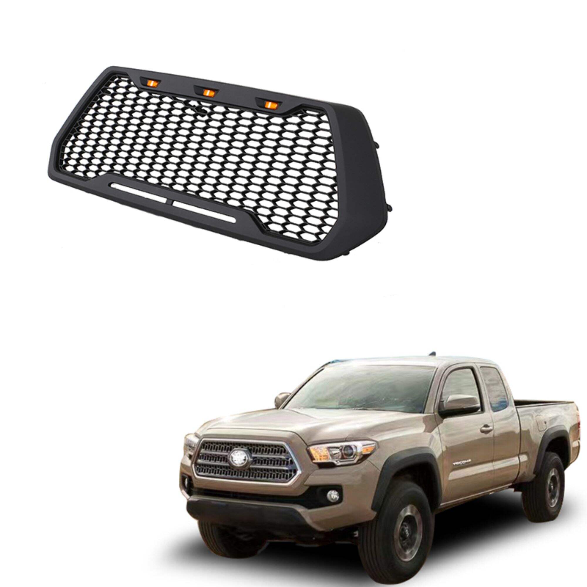 DODD 2016-2019 Honeycomb Front Grille for Toyota Tacoma