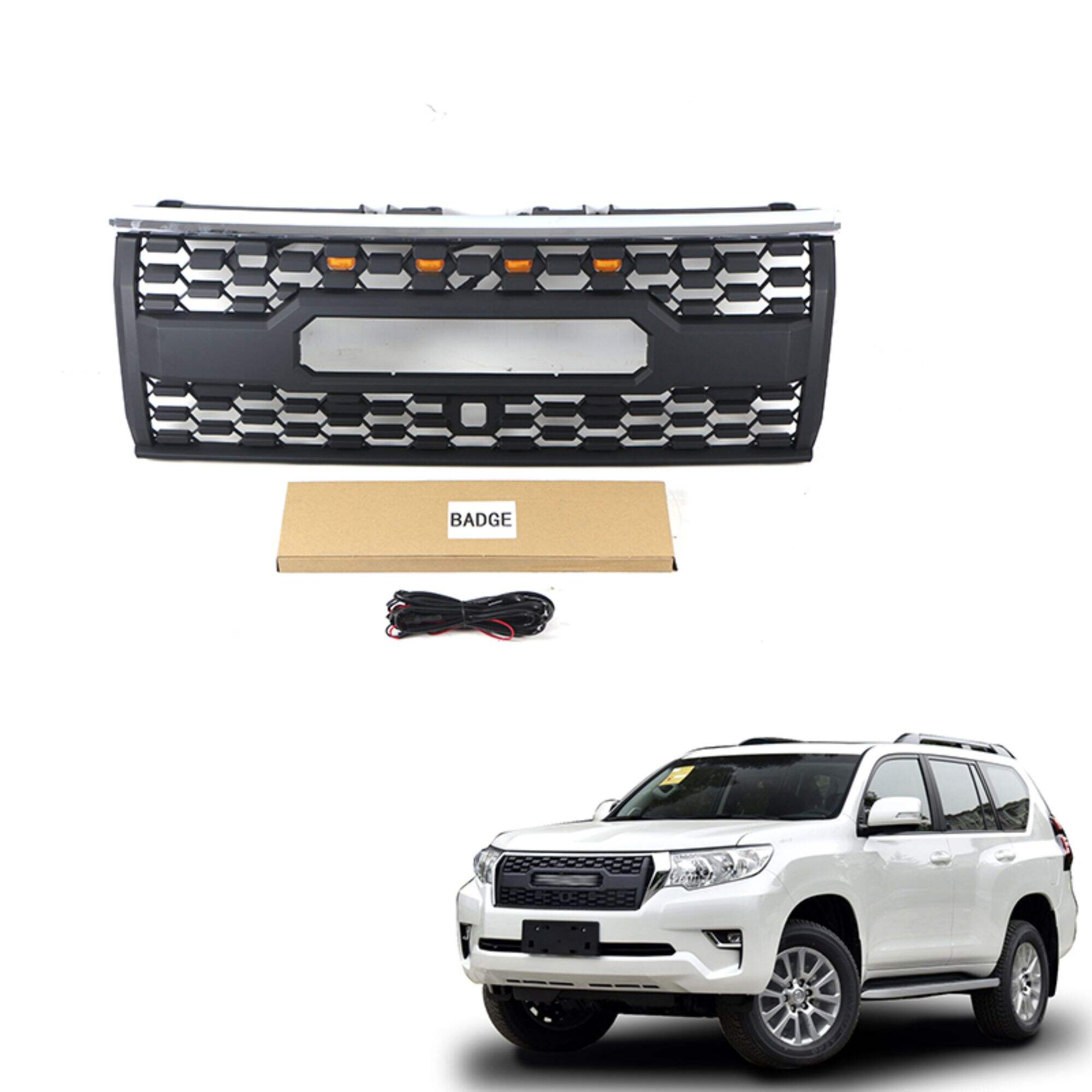 DODD Front Grille with Led for Prado