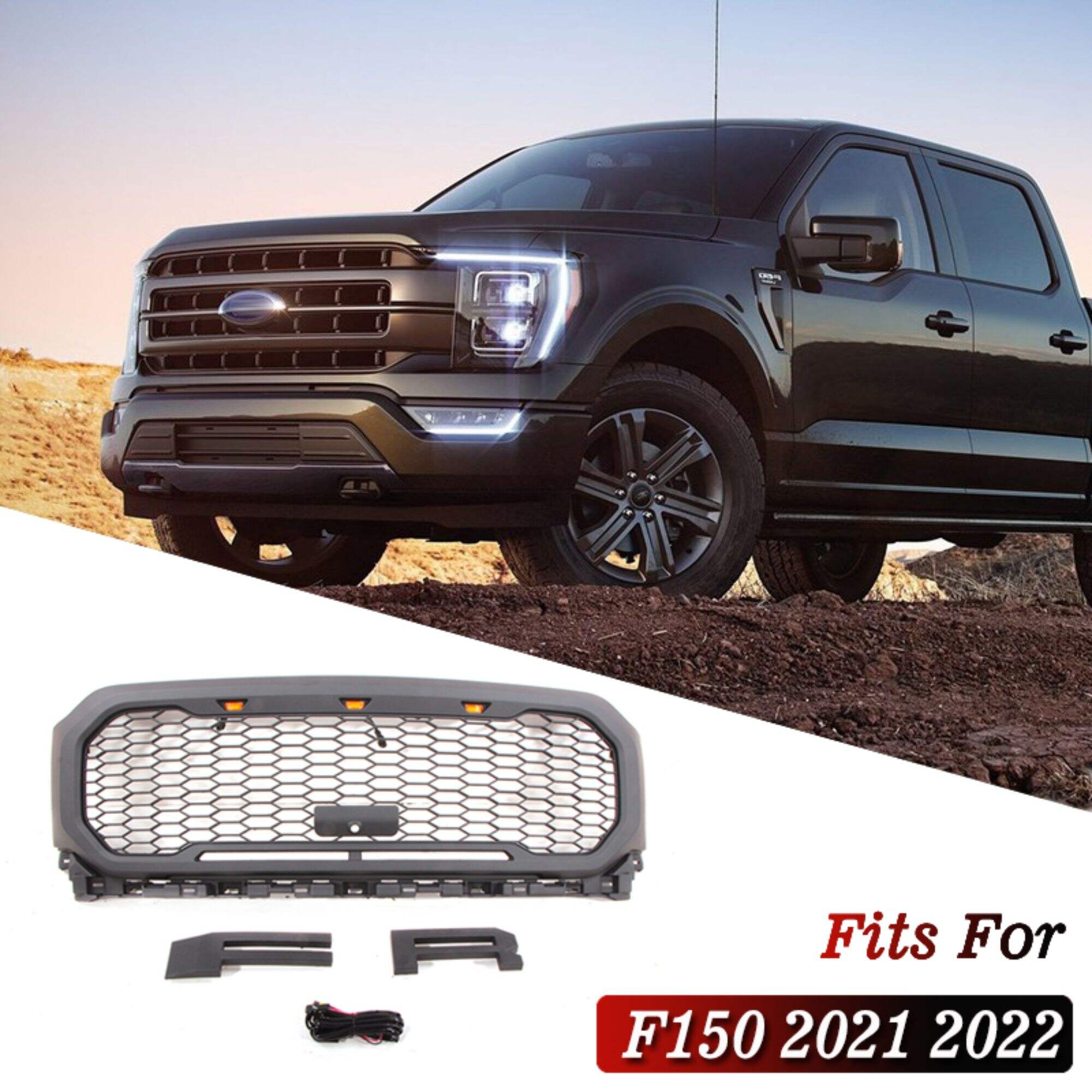 Přední mřížka DODD abs pro Ford Grille 2021 2022