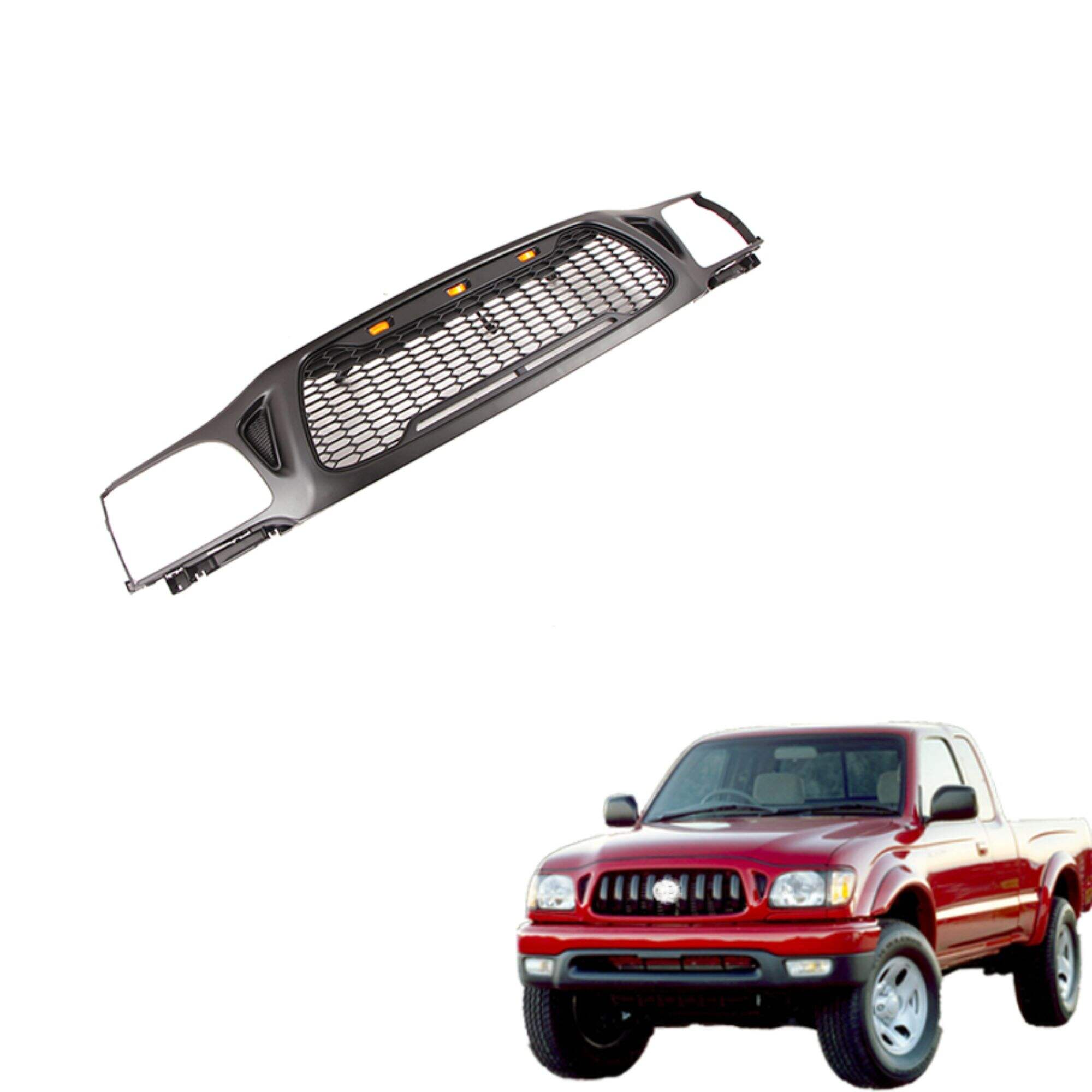 DODD Car Accessories Передня решітка соти для Toyota Tacoma 2001-2004