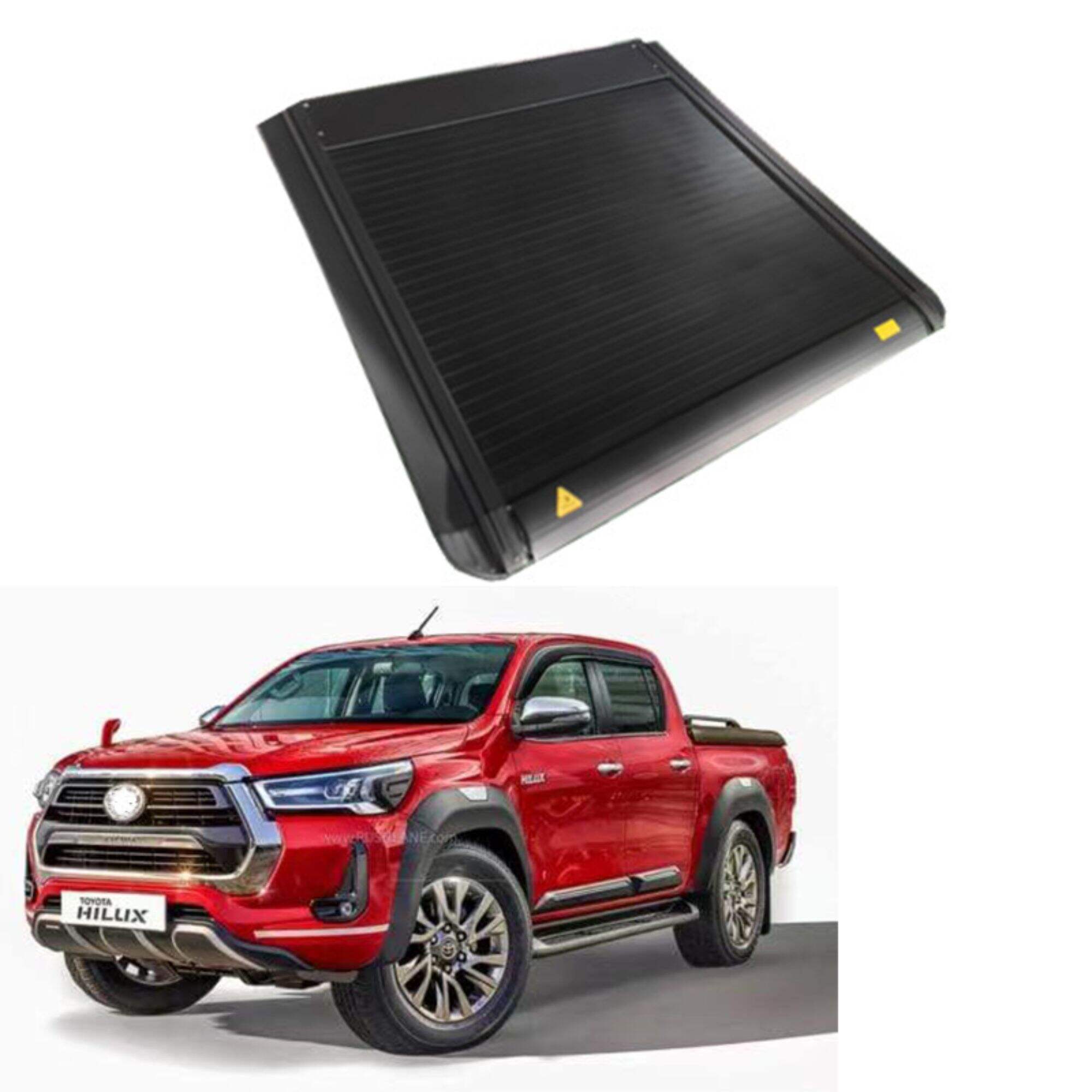 Pick up Truck Bed Car Retractable Aluminium Alloy Hard Tonneau Cover Roller Lid For Toyota Hilux