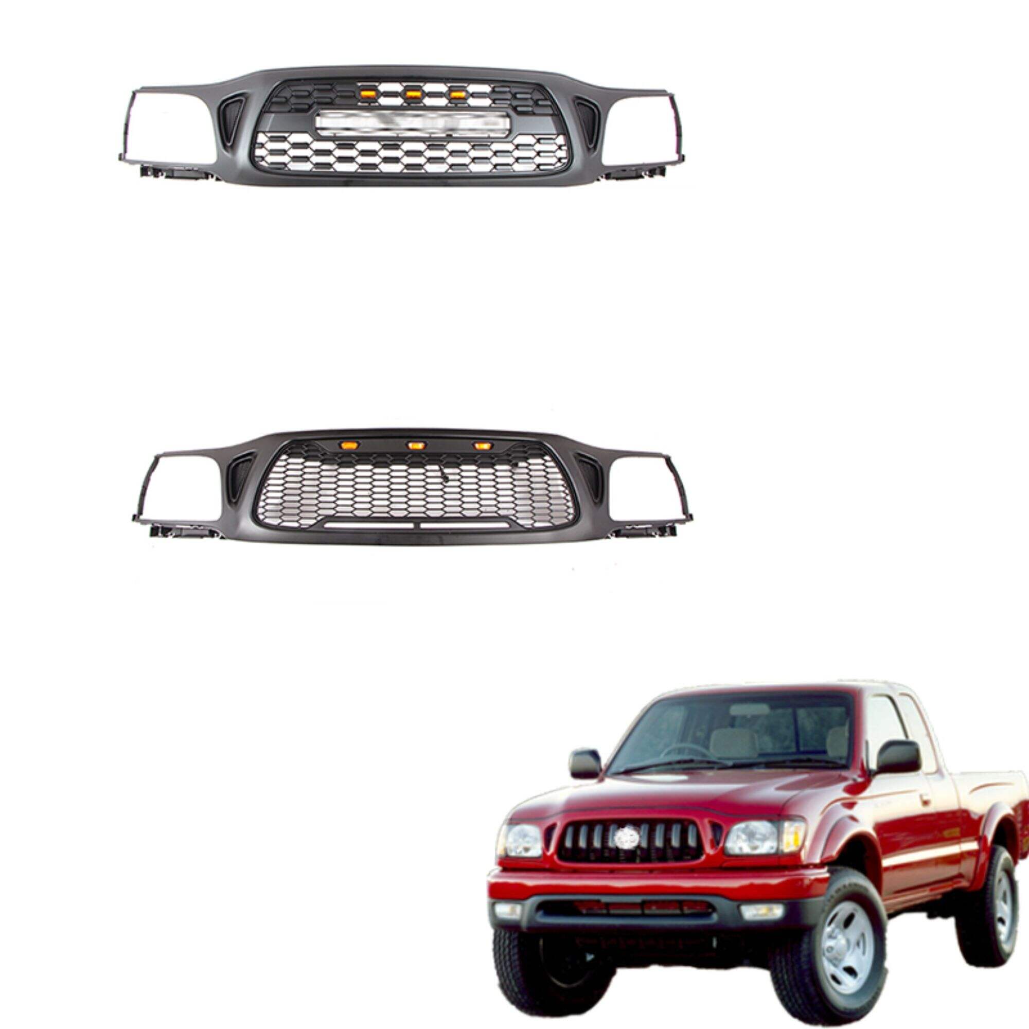 DODD Honeycomb Front Grille Fit For 2001-2004 Toyota Tacoma