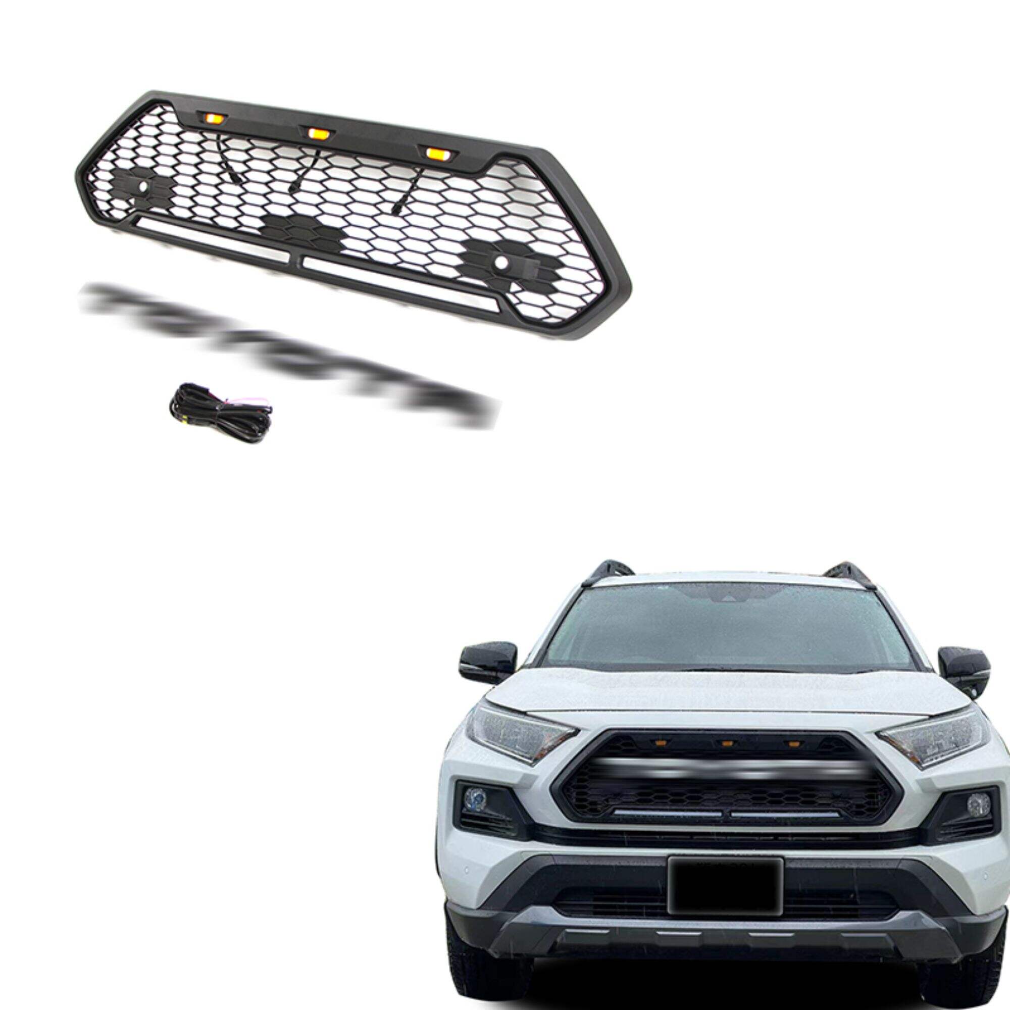 DODD Front Grille Bumper For Rav4 Adventure 2019-2022