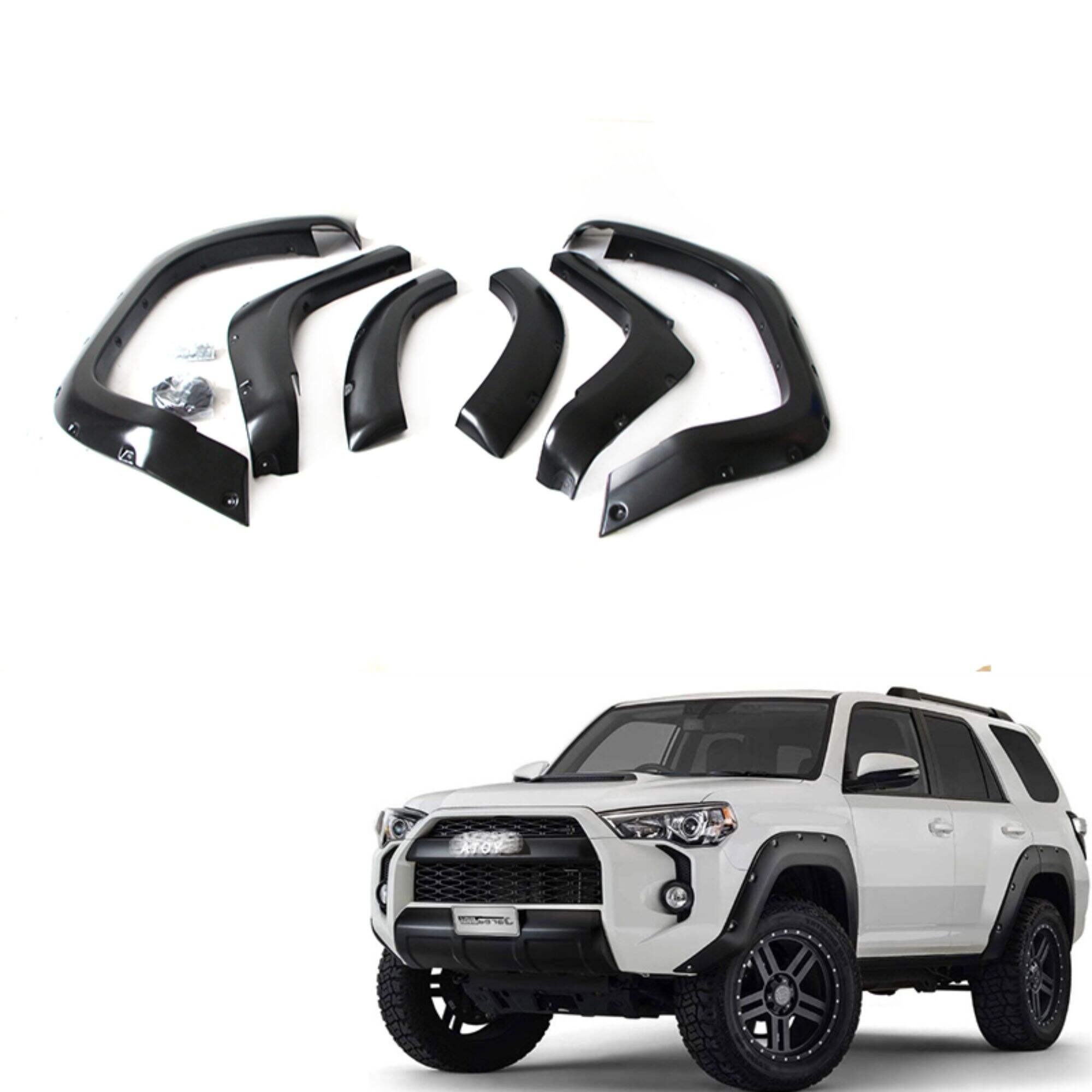 DODD 16-21 ABS fender flare Raptor Wheel eyebrow ເຫມາະສໍາລັບ 4-RUNNER