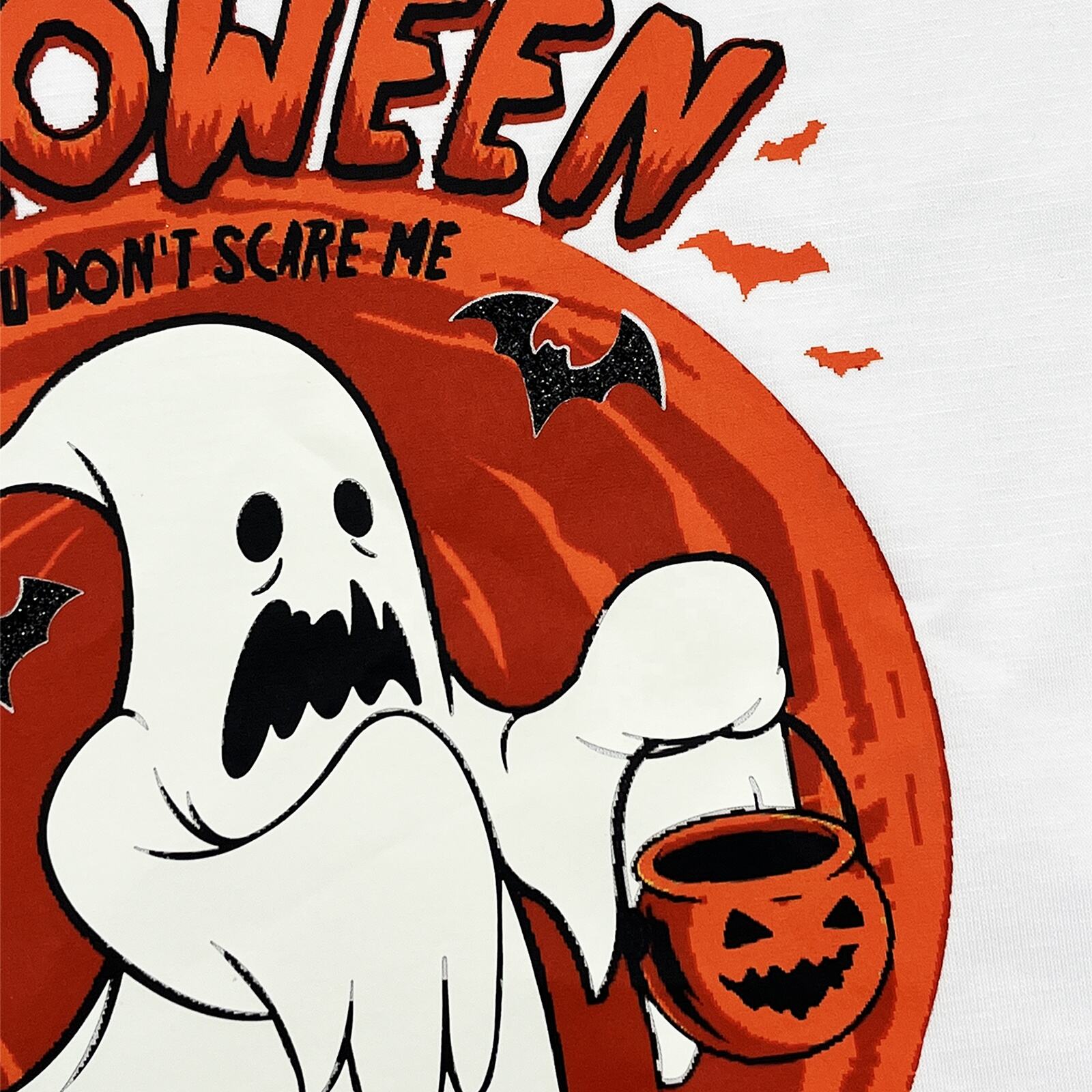 EYD Custom Plastisol Screen Print Luminous Vinyl Film Glitter DTF Heat Transfer Printing for Halloween Costume T-shirt factory