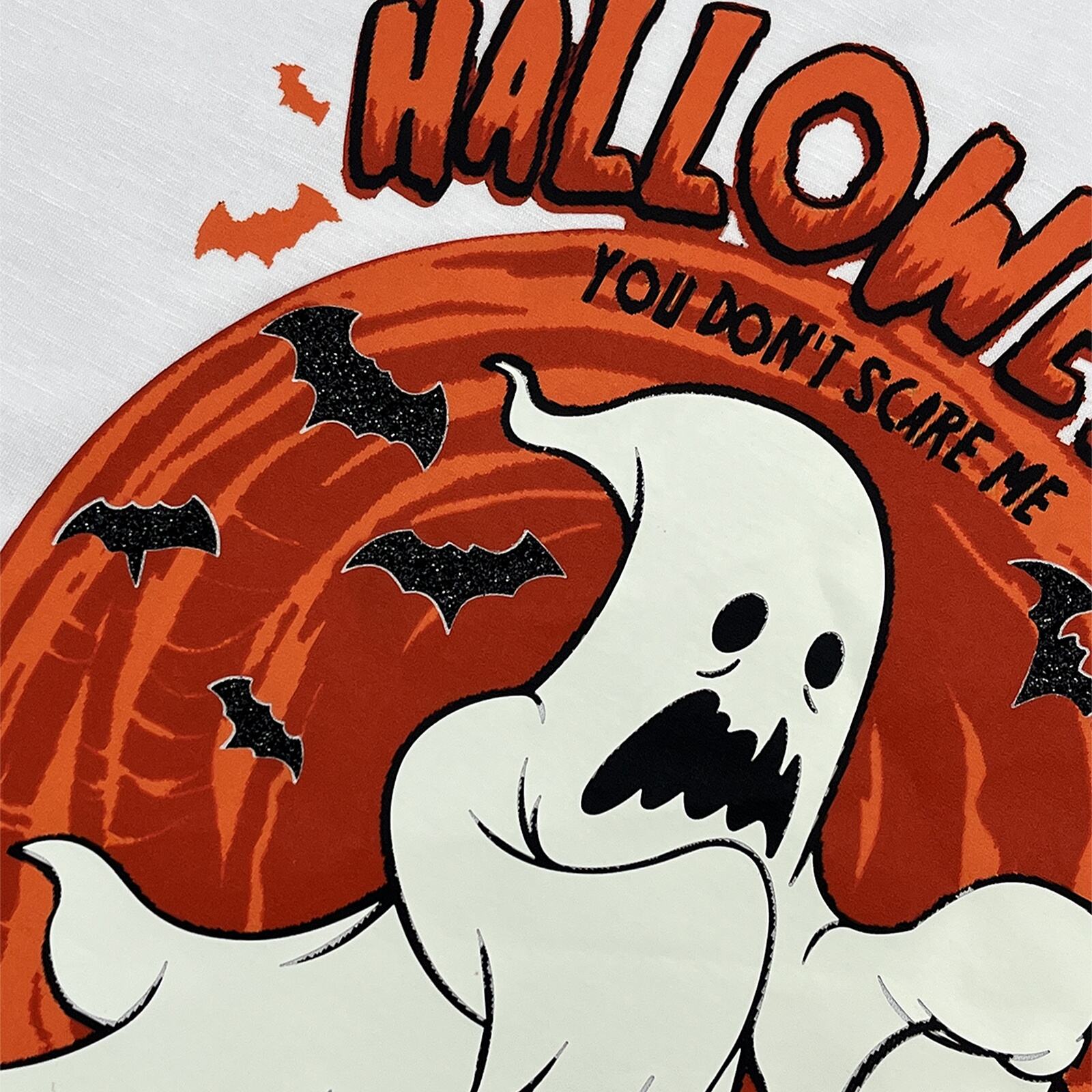 EYD Custom Plastisol Screen Print Luminous Vinyl Film Glitter DTF Heat Transfer Printing for Halloween Costume T-shirt factory