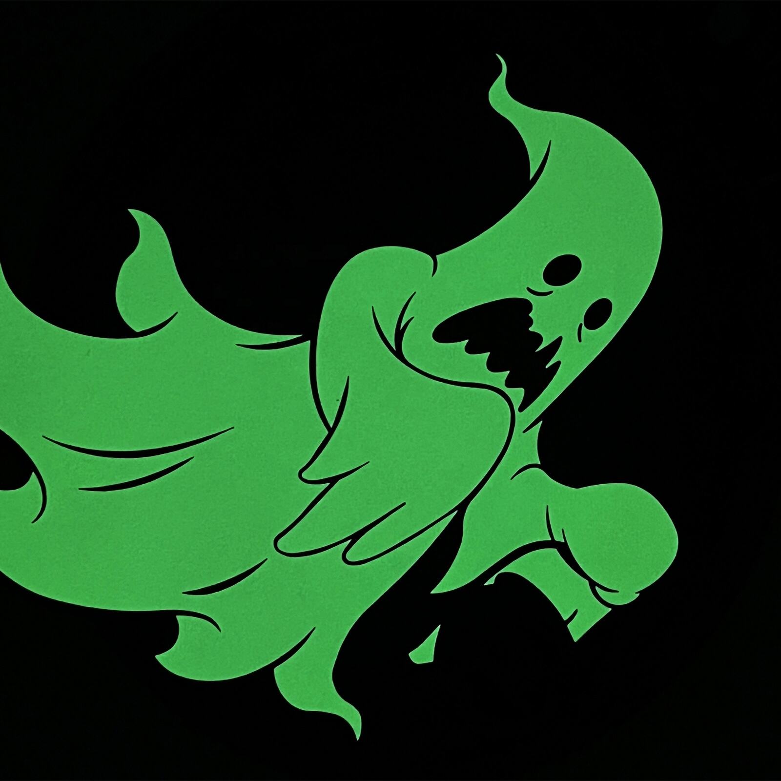 EYD Custom Plastisol Screen Print Luminous Vinyl Film Glitter DTF Heat Transfer Printing for Halloween Costume T-shirt supplier