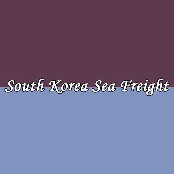 How to Use Southern Korea Sea Freight?