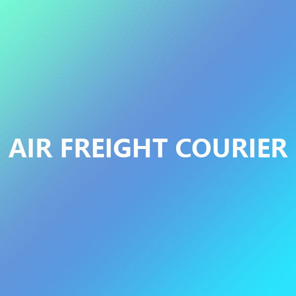 Use of Air Freight Courier Services: