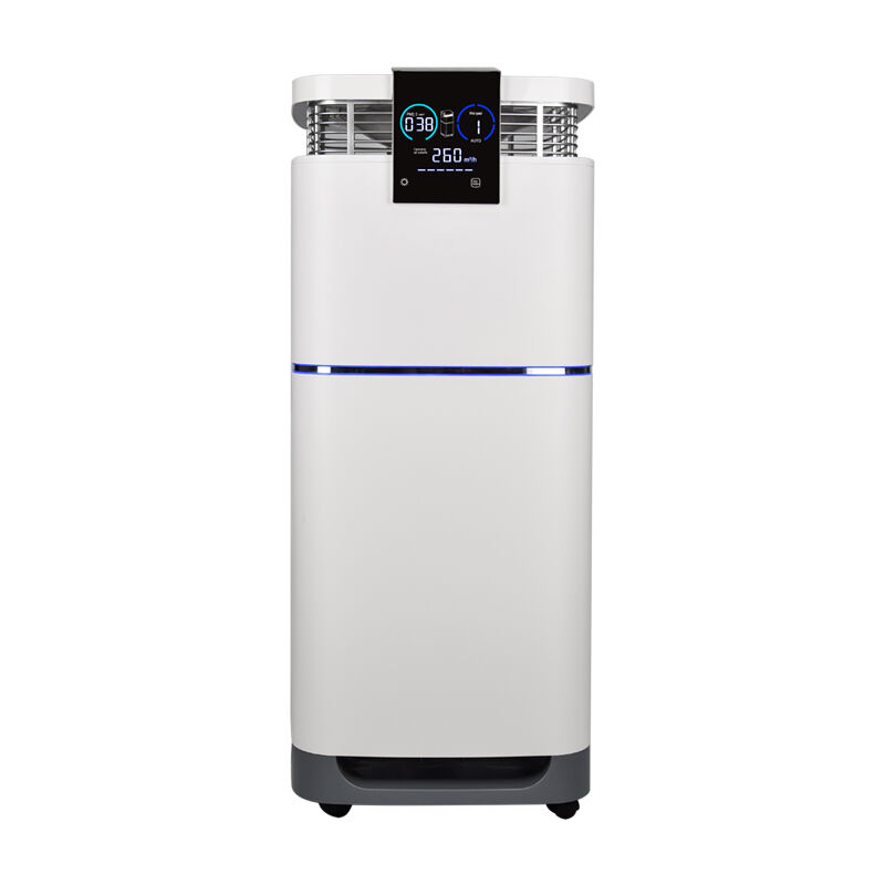Custom Logo Portable Electric Silent Allergen Remover Dust Smoke UV Air Purifier Odor Anion 7 Stage Intelligent CB Certified Air factory