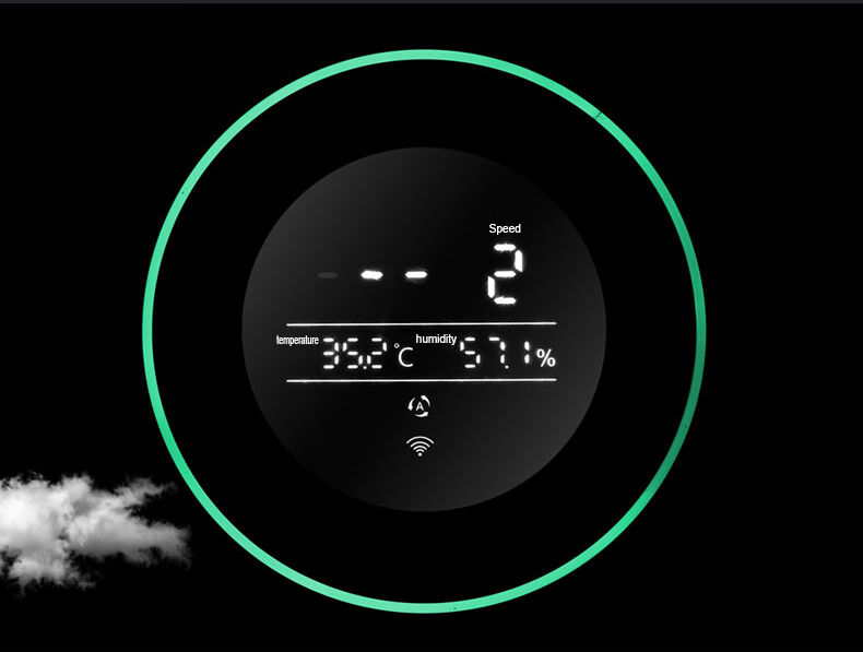 Commercial Electric UVC Air Purifier HEPA Filter OEM Brand App-Controlled Portable Hotels Timer Remote Control 450-500 M/H details