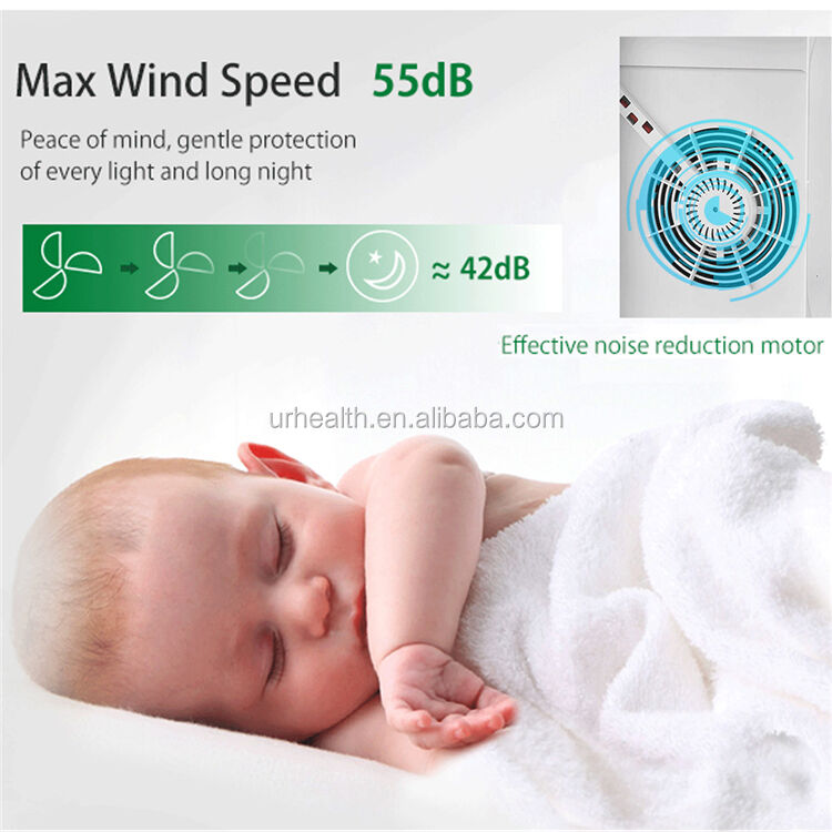 Portable 220V Electric Air Purifier with Hepa Filter for Home Use Manufactured by Electric Power Source factory