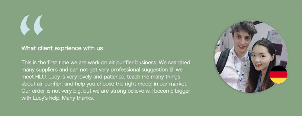 Portable Electric Air Purifier with HEPA H13/UVC Ionizer for Home Car & Baby Room-20-40 M2 Coverage factory