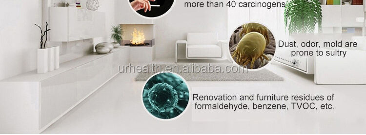 Portable 220V Electric Air Purifier with Hepa Filter for Home Use Manufactured by Electric Power Source supplier