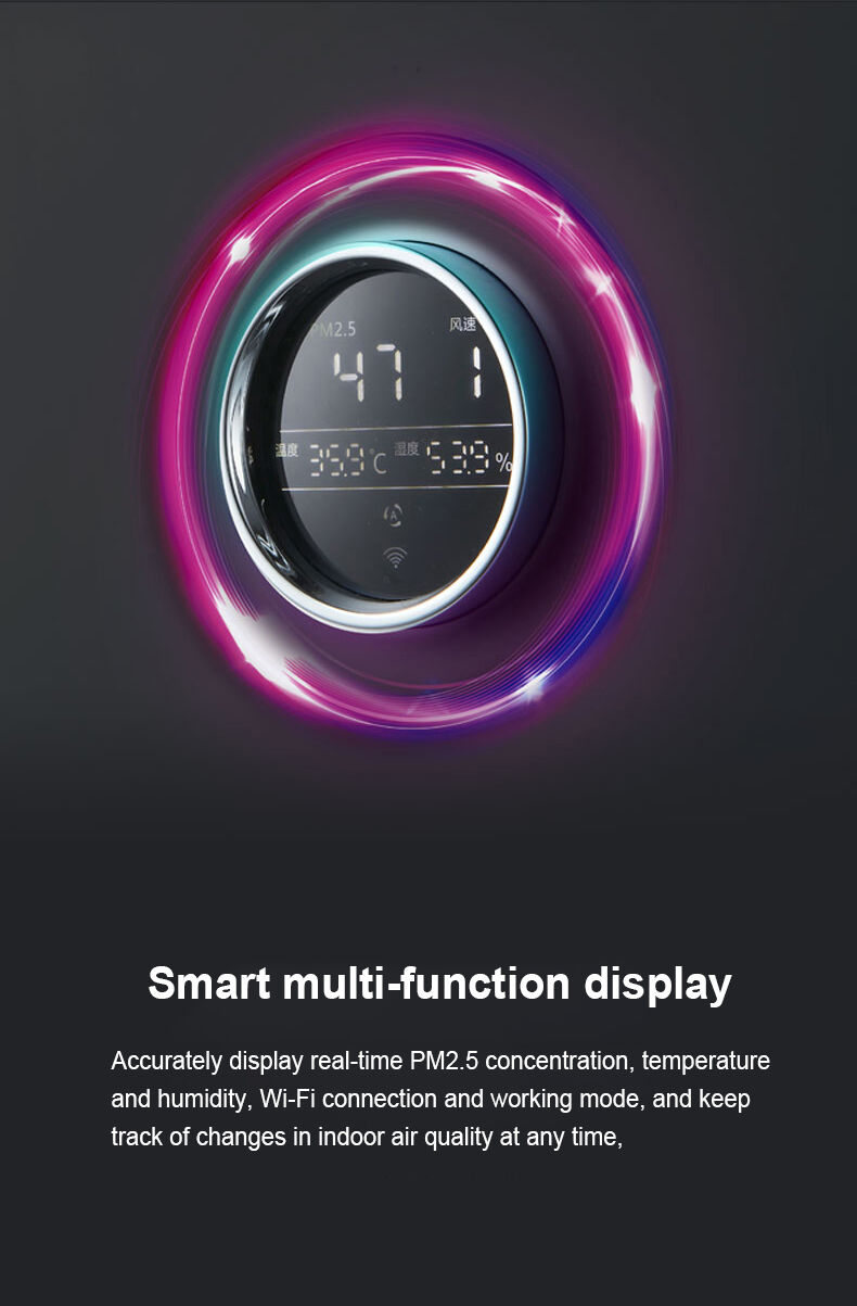 Commercial Electric UVC Air Purifier HEPA Filter OEM Brand App-Controlled Portable Hotels Timer Remote Control 450-500 M/H details