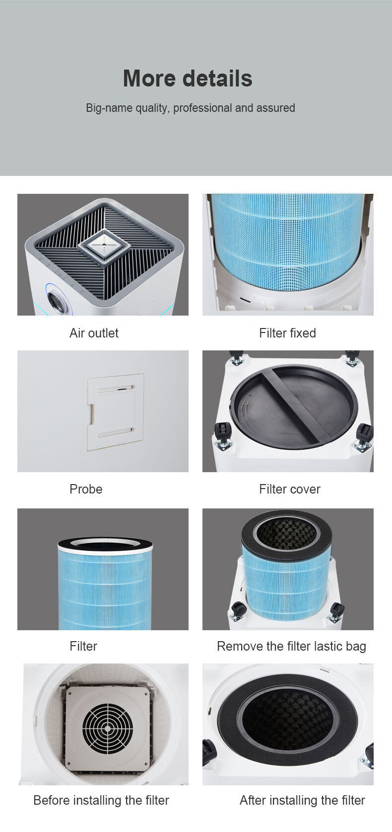 Portable Home Ozone Generator Air Purifier Plasma Germicidal OEM Odor Eliminator Sterilizing Machine for Grow Room details