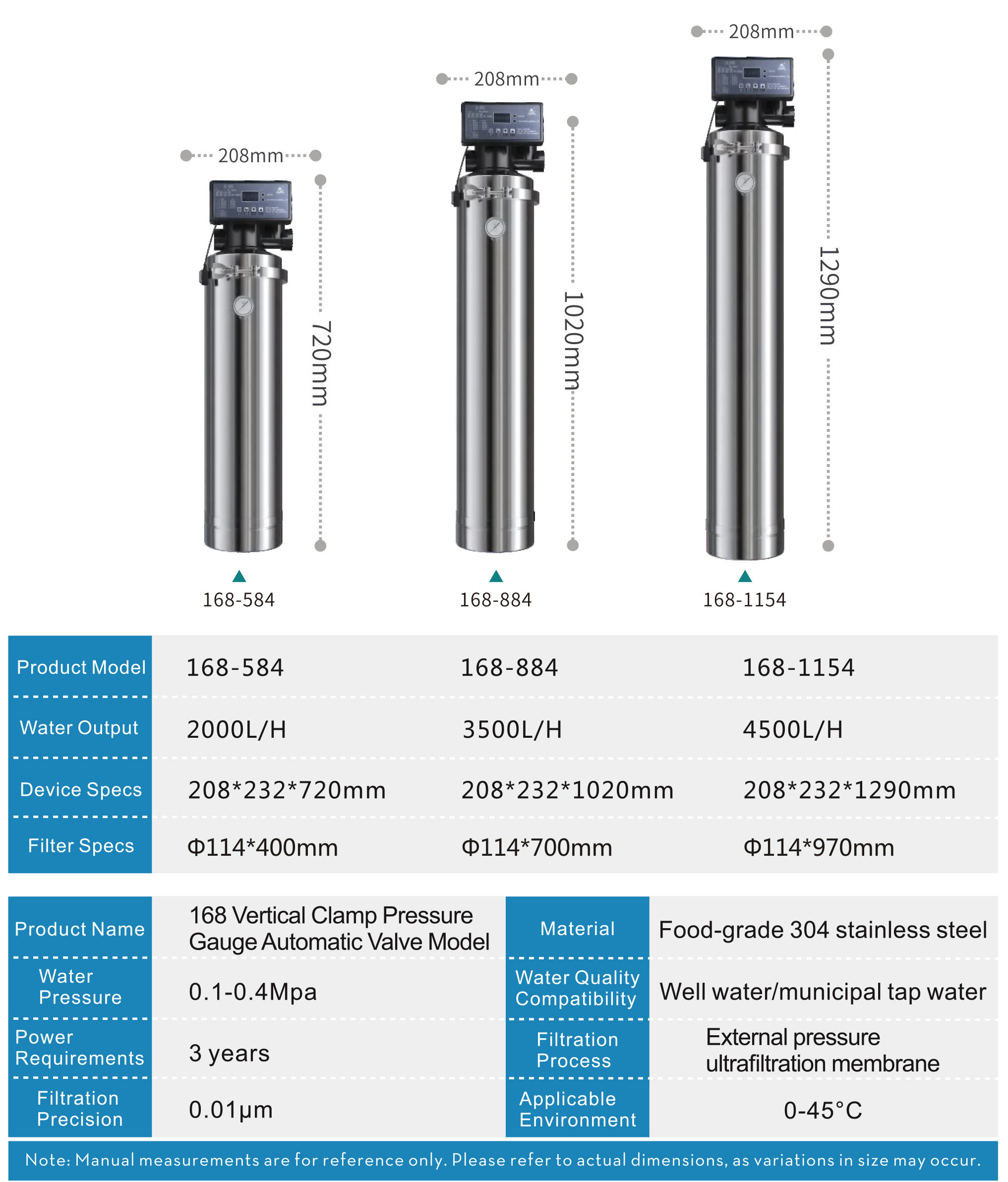 h wall mounted self cleaning tankless automatic electric energy saving lightweight ultrafiltration water purifier-1