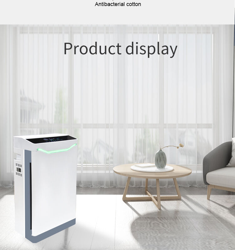 Luxury Portable UV Air Cleaner with Germicidal UV Lamp Electric Power Source WiFi Functionality for Home Use-EU/US Plug factory