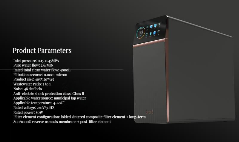 product ur health 1000 gpd ro water purifier electric desktop dispenser for household hotel reverse osmosis water ionizer for home-7