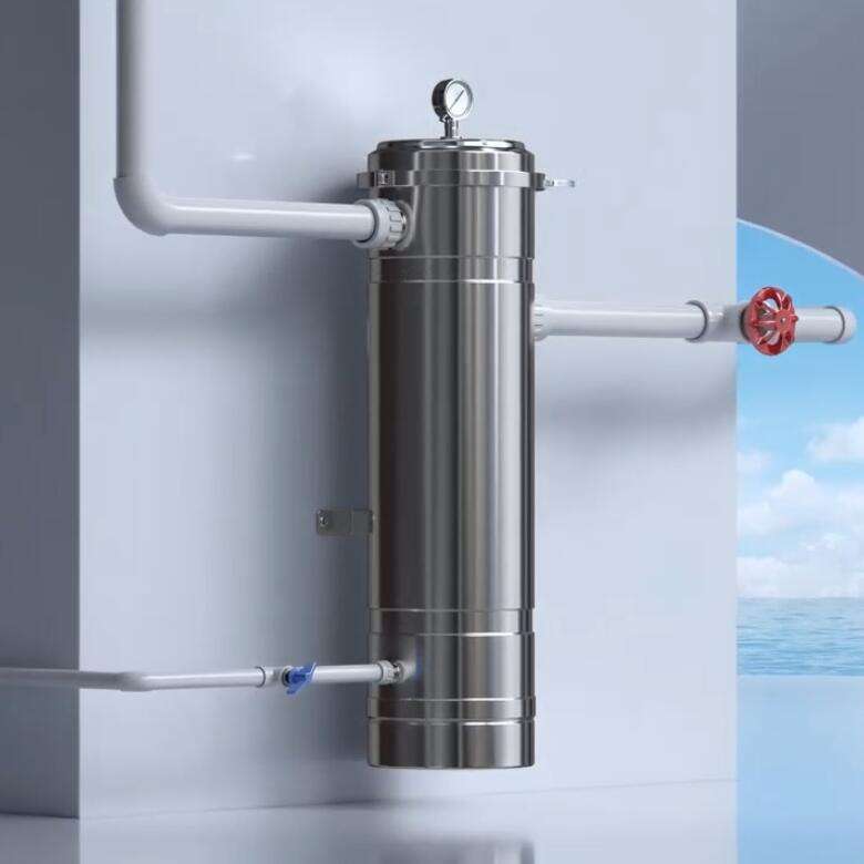 product 304 stainless steel uf membrane water purifier manual outdoor drinking water filter portable for household use for rv garage-2
