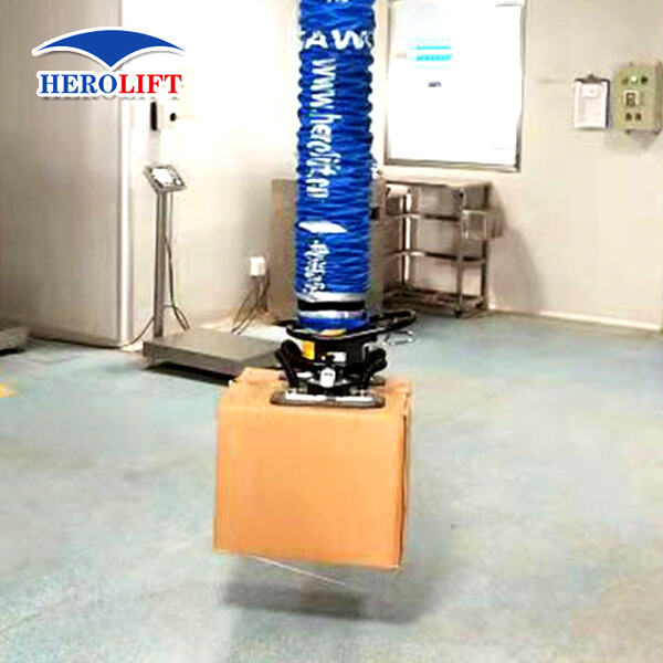 Utilization  of a Vacuum Hoist