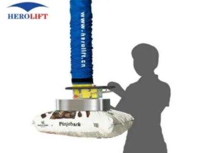 How does a vacuum tube lifter work?