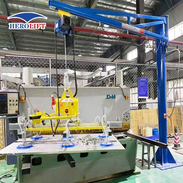 Use of Floor Mounted Jib Crane