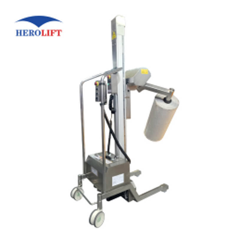 Portable Reel Lifter for lifting and rotating rolls