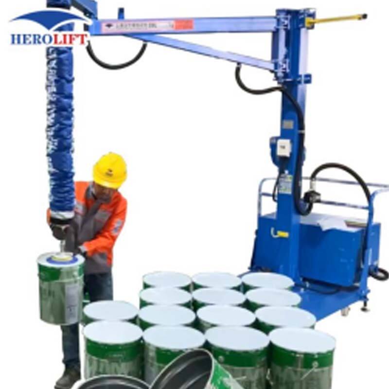 Vacuum lifting device materials handling stacker mobile vacuum tube lifter for Paint industry