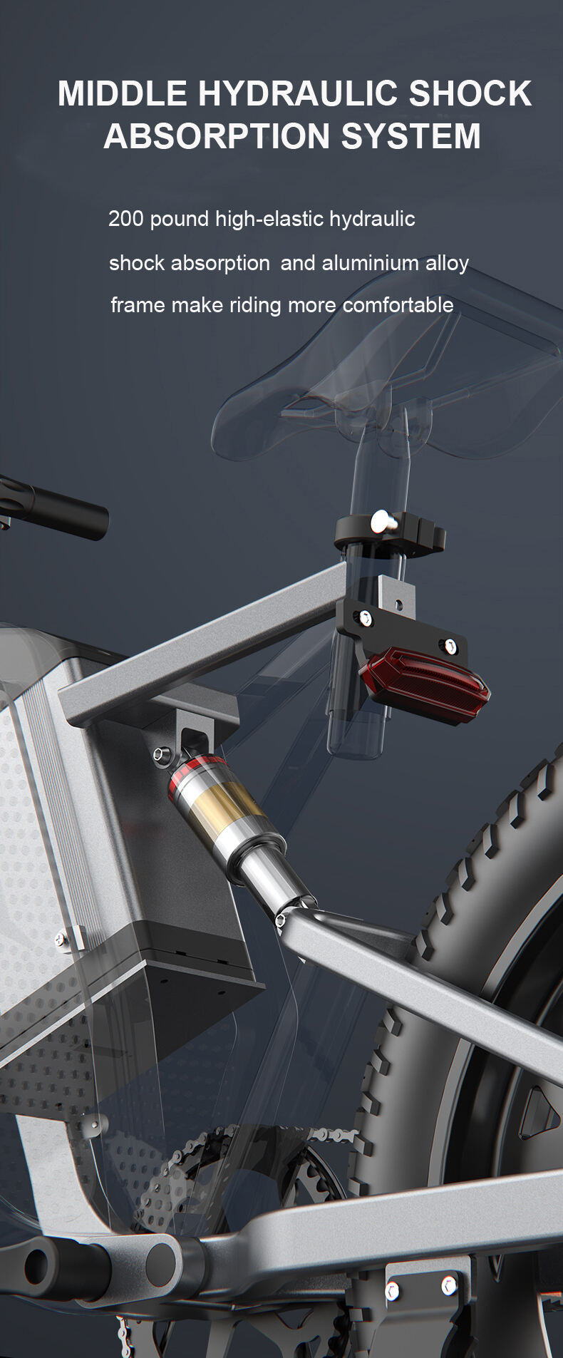 Fabricación de bicicletas de montaña eléctricas con motor Bafang de 48 V y 1000 W