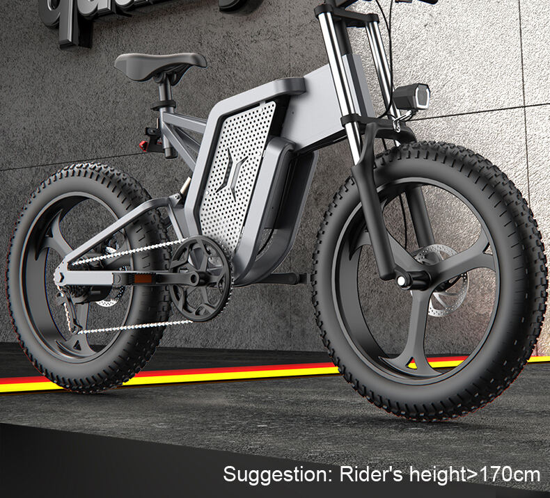Fábrica de bicicletas de montaña eléctricas con motor Bafang de 48 V y 1000 W