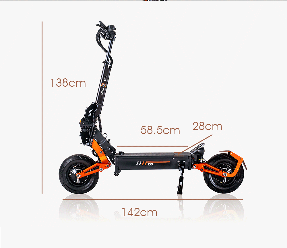 Patinete eléctrico D60 de 48 pulgadas, 3200 V, 5600 V, 5000 W, 70 W, 35 W, 40 km/h, 5 Ah, 12 Ah, para alta velocidad, fabricado en almacén de la UE y EE. UU.