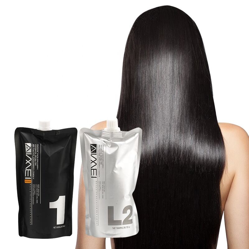 Engrospris Høj kvalitet Mild Formula Hair Rebonding Straightening Cream Professionel Salon Brug fremstilling