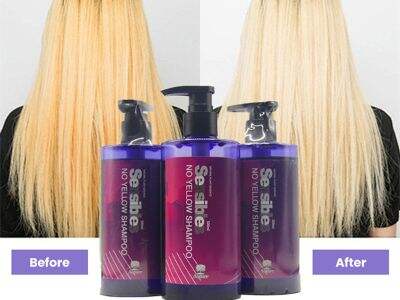 Nauka o zadržavanju pigmenta u profesionalnom ljubičasto šamponu za cool plavuše