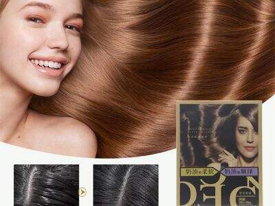 L'efficacité douce de la teinture brune pour cheveux à faible teneur en ammoniaque sur la structure capillaire