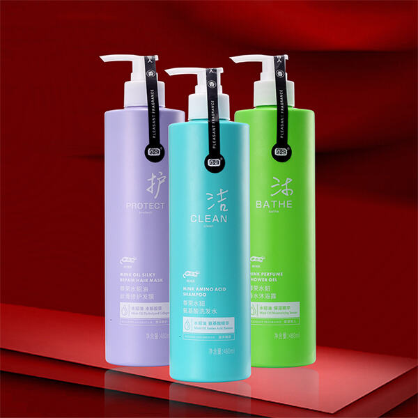 Verwendung eines sulfatfreien Shampoo- und Conditioner-Sets