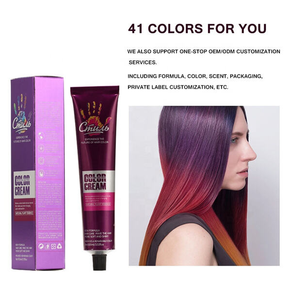 Innovation of Hair Dye for Dark Hair without Bleach