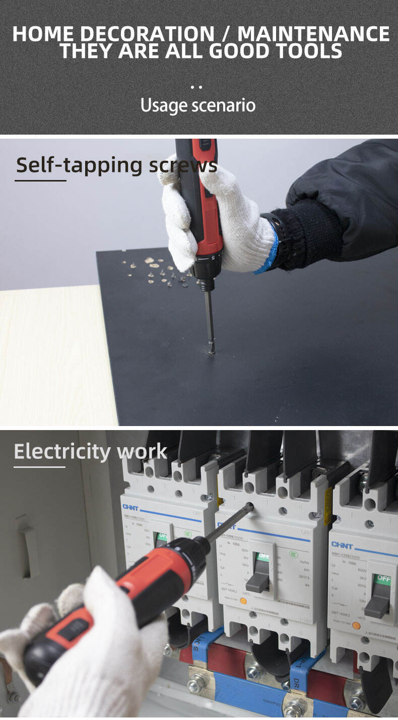 Adjust The Torque Setting Using A High Torque Electric Screwdriver 3.6V Household Electric Tools supplier