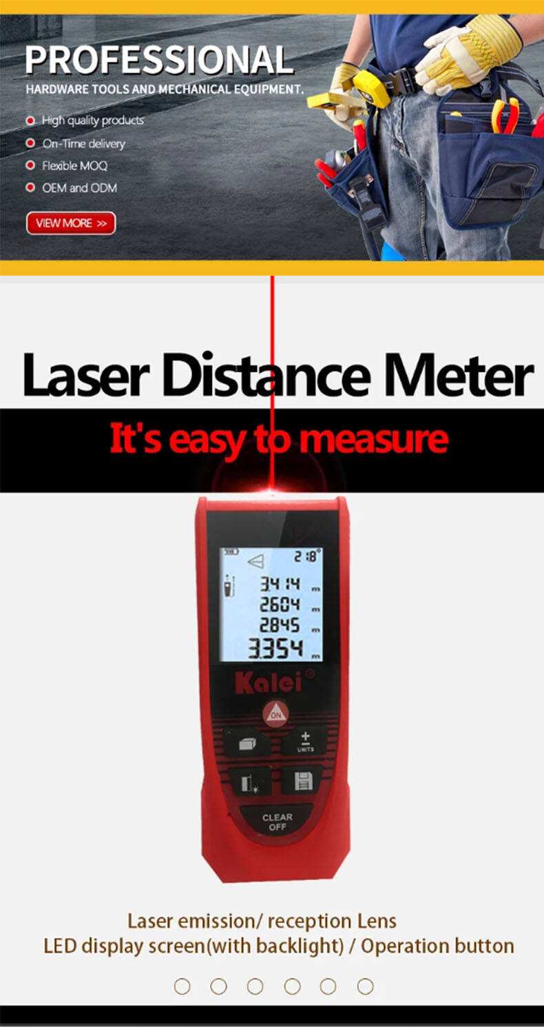 The Best-Selling Laser Rangefinder Safe Convenient And Fast Measurement IP54 Waterproof And Dustproof supplier