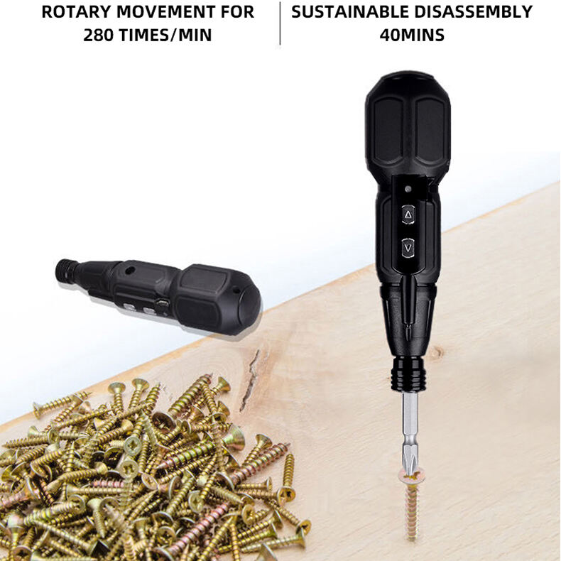 Type A-Lithium-Ion Automatic Promotional Screwdriver Cordless Repair Tool with 2 Torque Settings, Magnetic Drill, Cross Head, Long Battery Life, and Circuit Sensor Technology factory