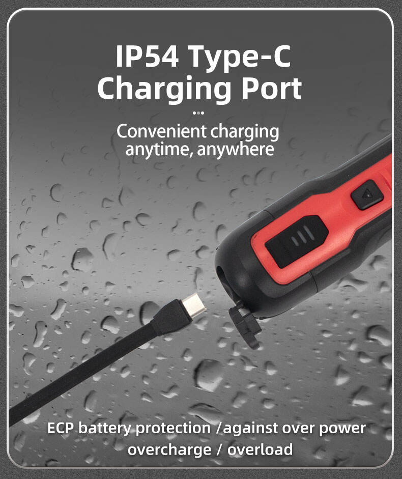 Big Impact Scredriver Best Electric Screwdriver Torque Adjustment USB Charging  supplier