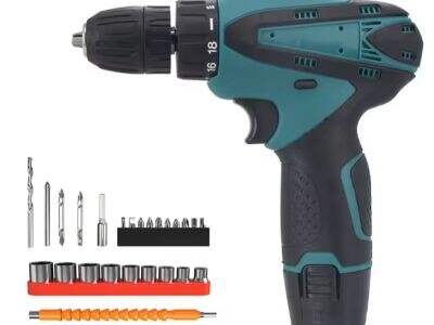 Ergonomic Design Power Screwdriver Style Allows Easy Grip and Handling