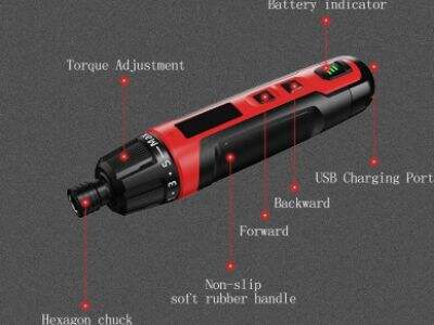 Type-C USB Rechargeable Electric screwdriver Ergonomic Design Hot Sale in Japan