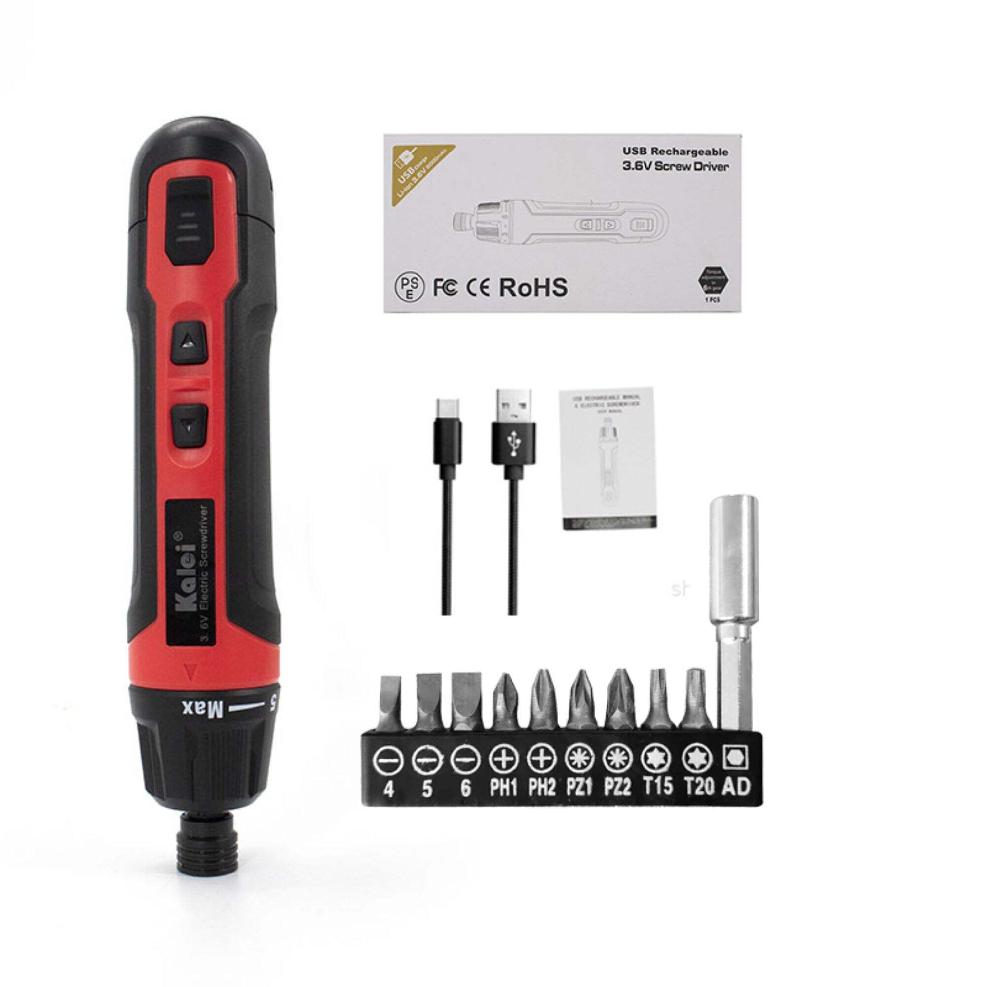 3.6V Best Cordless Screwdriver Large Torque Household Installation Tool New Batch Selling Screwdriver 