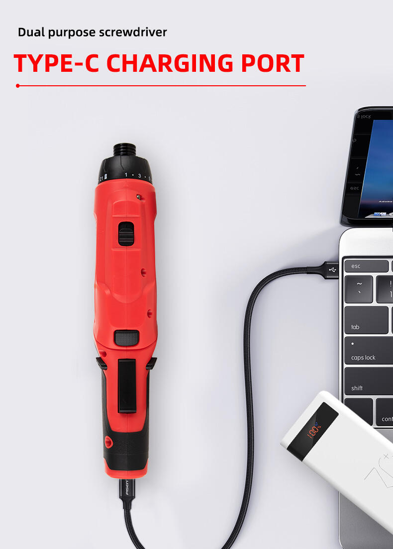 3.6V Adjustable Torque Electric Screwdriver Rechargeable Handheld Angle Power Screwdriver Tool factory