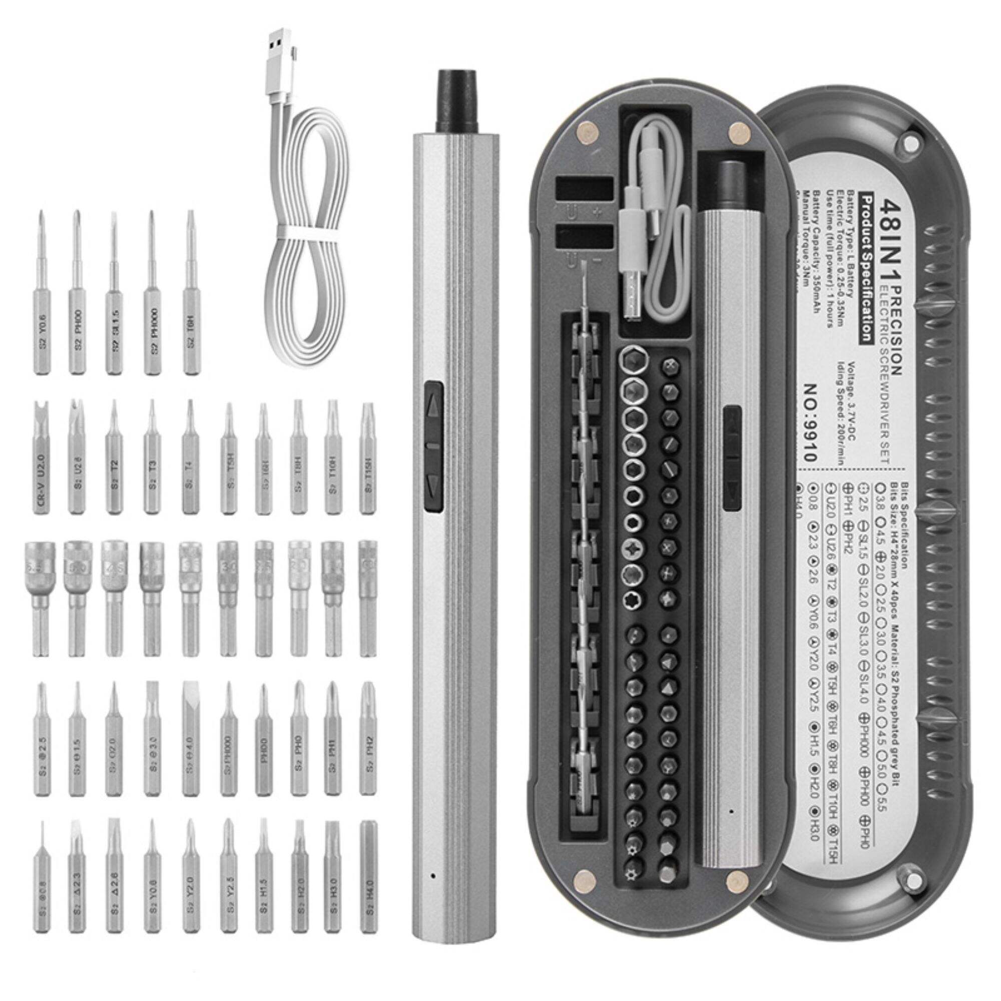 3.6V Rechargeable Li-ion Battery-Powered Screwdriver Mini Cordless Screw Driver Set