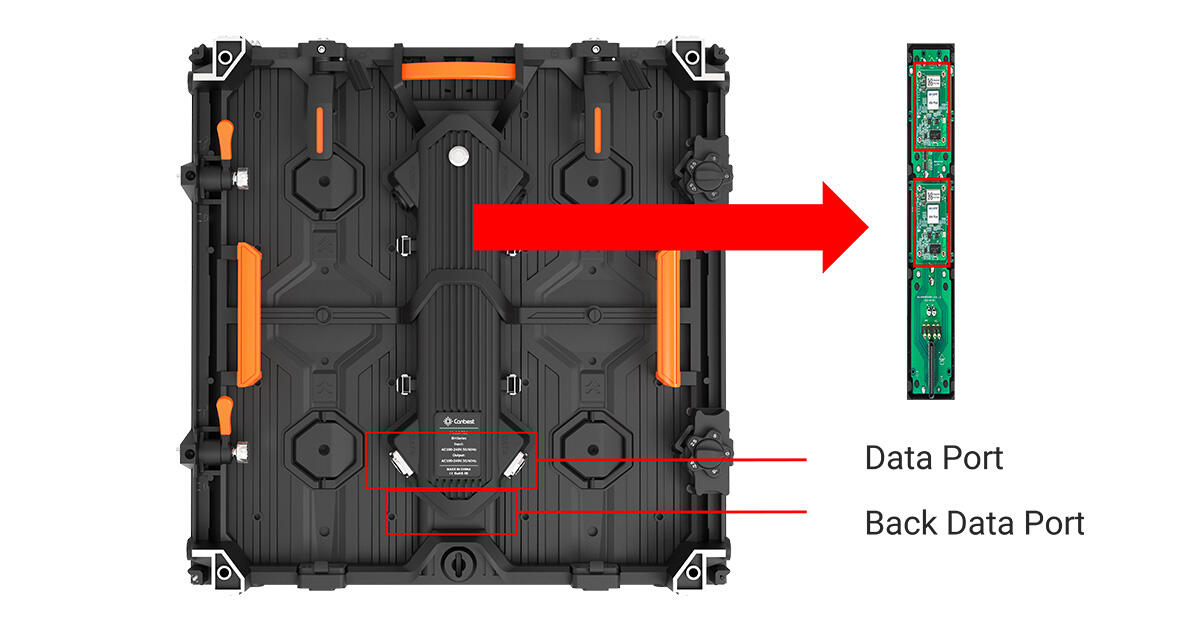 Rental LED Screen Display Board Concert Curved Dual Signal Redundancy Canbest K Series factory