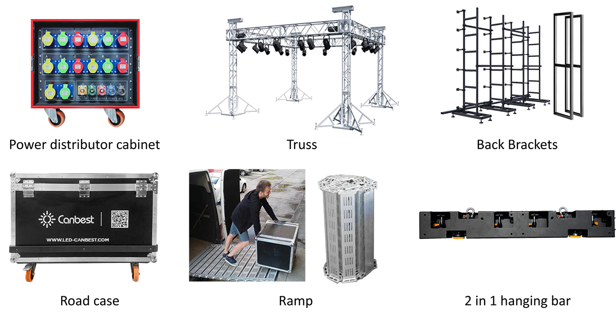 Rental LED Screen Display Never Black Screen Waterproof supplier